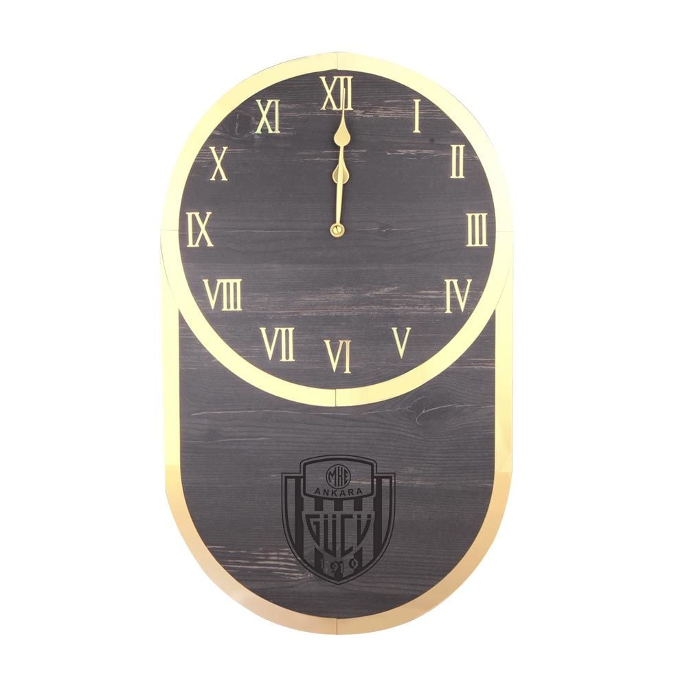 Ahşap Kasa Duvar Saati (300X500 MM)