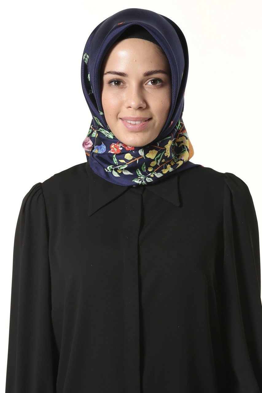 Misiny-%100 İpek Eşarp Twill - 002