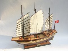 Misiny-Chinese Junk (Dark Wood) Gemi Maketi