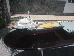 Misiny-Barge + Tug Boat (A Set) Gemi Maketi