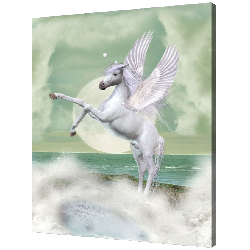 Misiny-Pegasus Digital Baskı Kanvas Tablo 60 x 80 cm