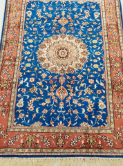 Misiny-%100 Saf İpek Halı - El Dokuması -1008 -78 x 122 cm