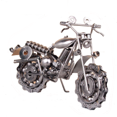 Misiny-Büyük Boy El Yapımı Metal Motosiklet Maketi