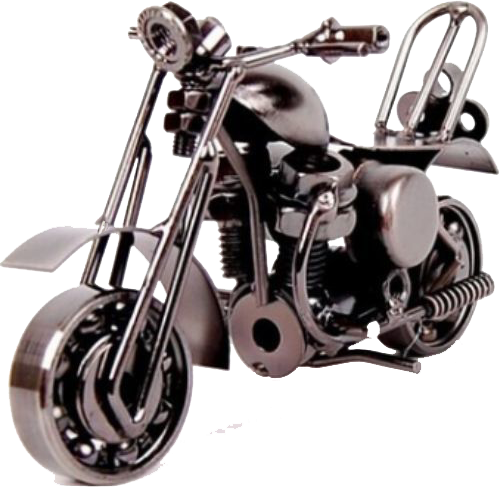 Misiny-El Yapımı Metal Motosiklet Maketi 002