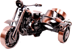 Misiny-Büyük Boy El Yapımı Metal Motosiklet Maketi 02