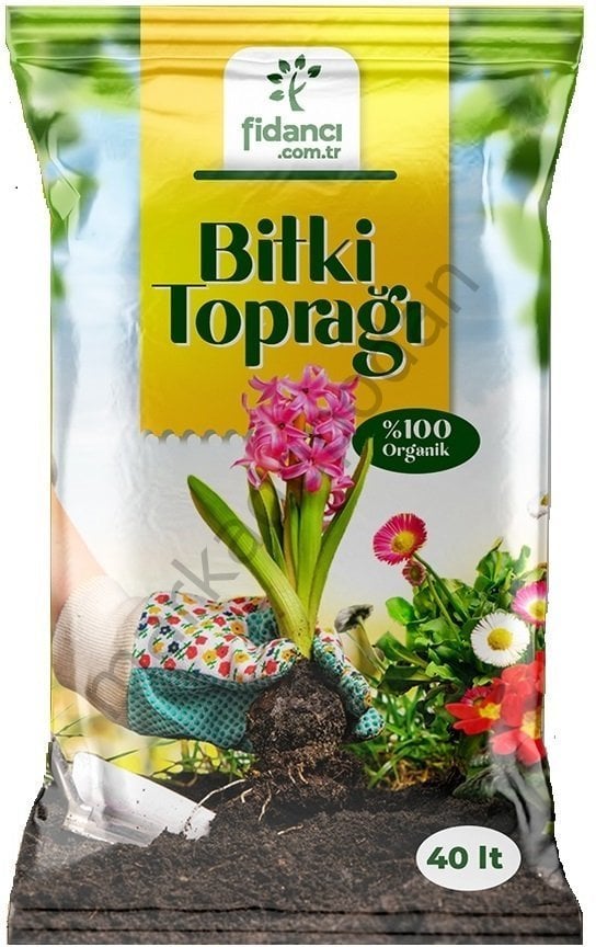 40 Litre Torf Bitki Toprağı Çiçek Toprağı Perlit Cocopeat Katkılı  Fidancı