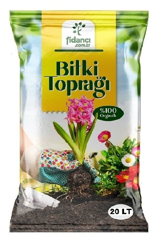 20 Litre Torf Bitki Toprağı Çiçek Toprağı Perlit Cocopeat Katkılı Fidanci