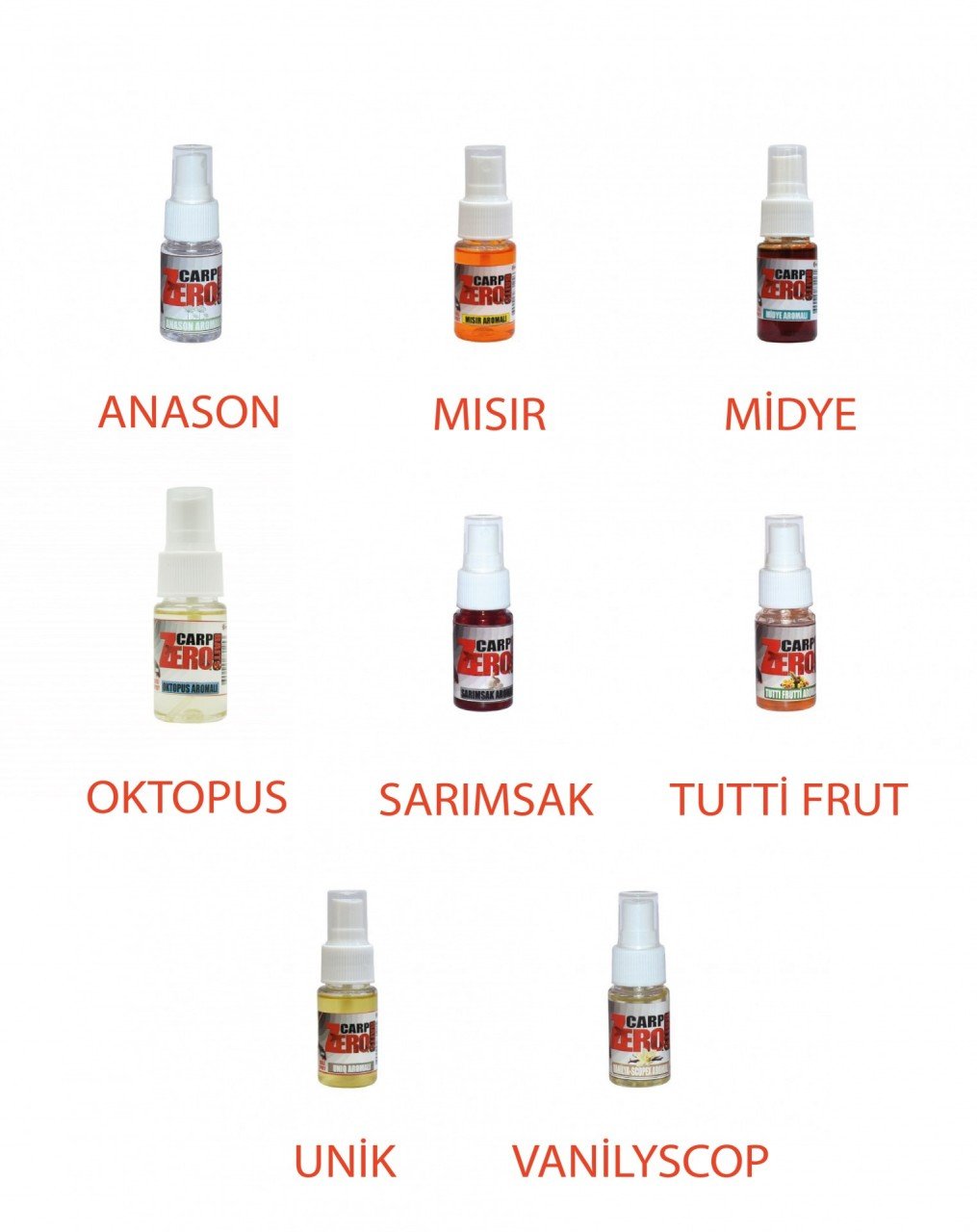 Carp Zero Boili Sprey Atraktör 30ml Cezbedici Yem Katkısı