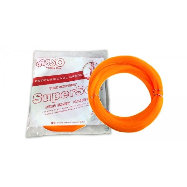 Asso Super Soft Çile 1.000mt Monofilament Misina Sarı 1.20 mm