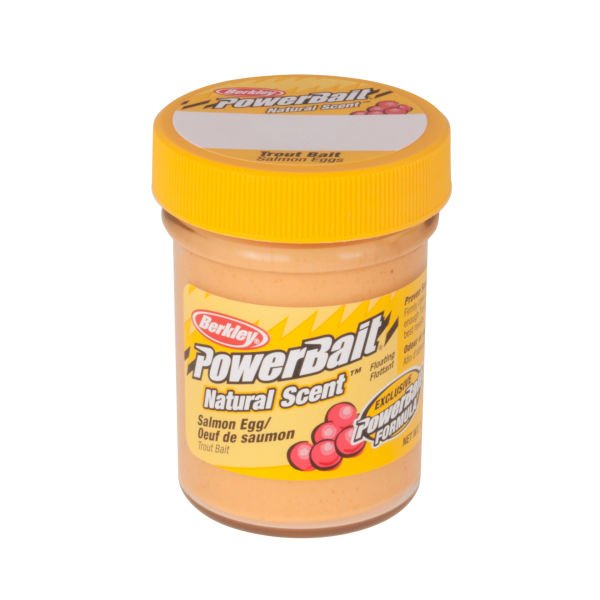 Berkley Powerbait Natural Glitter Trout Bait Salmon Egg Sahte Yemi SALMON PEACH - 50 GR