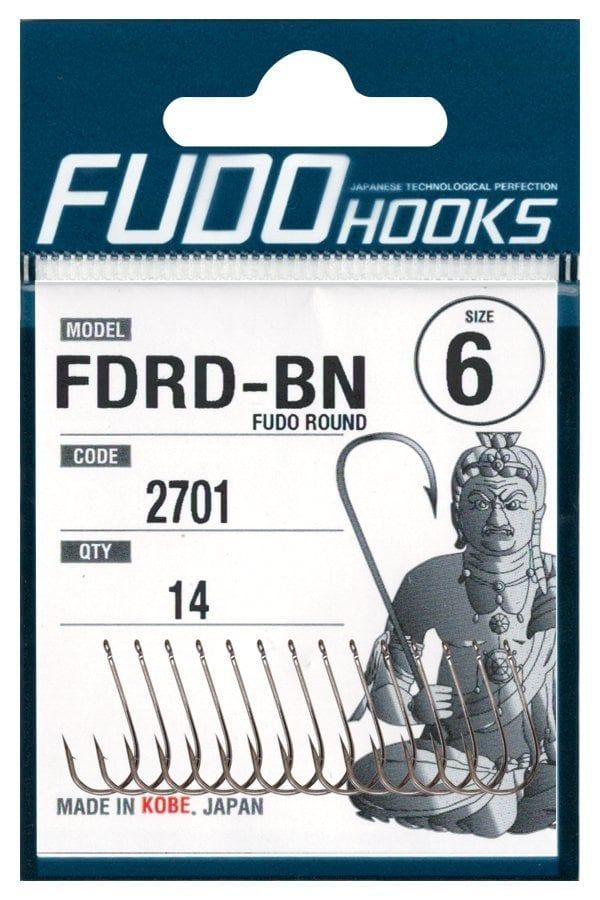 Fudo 2701 Round No:6 Black Nikel İğne 14 Adet