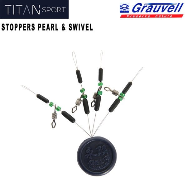 Titan Stoppers Pearl  & Swivel