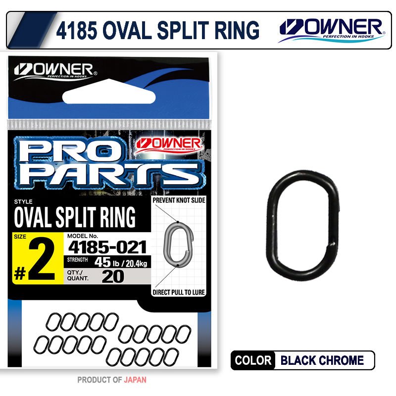 Owner 4185 Oval Split Ring