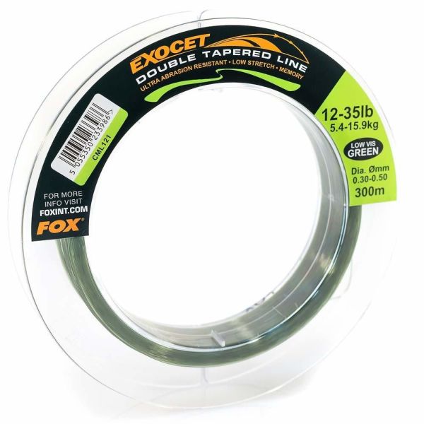 FOX EXOCET TAPERED LİNE 15-35LB 0.33-.50MM - 300M