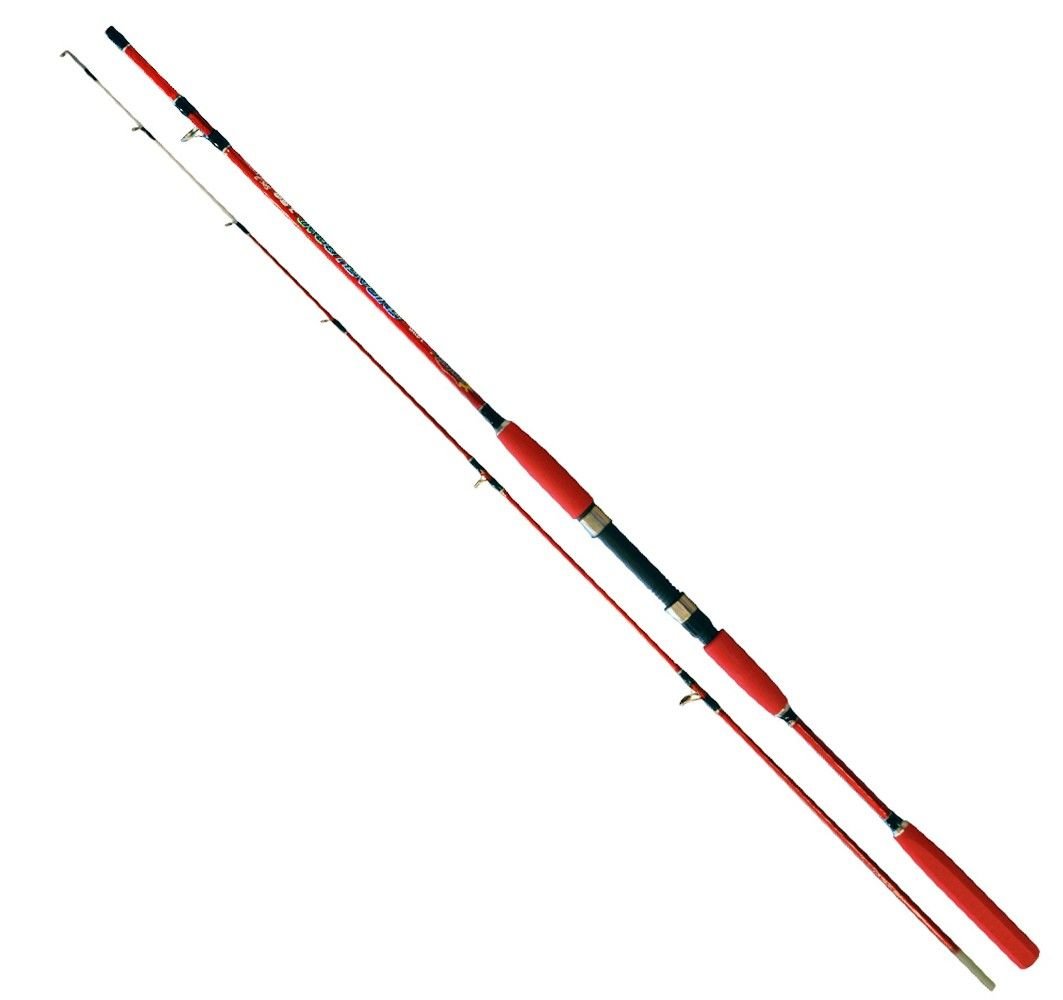 Captain 1498 Shirasu Boat 2 Parça Solid Tekne Kamışı 150gr Atar 180 cm