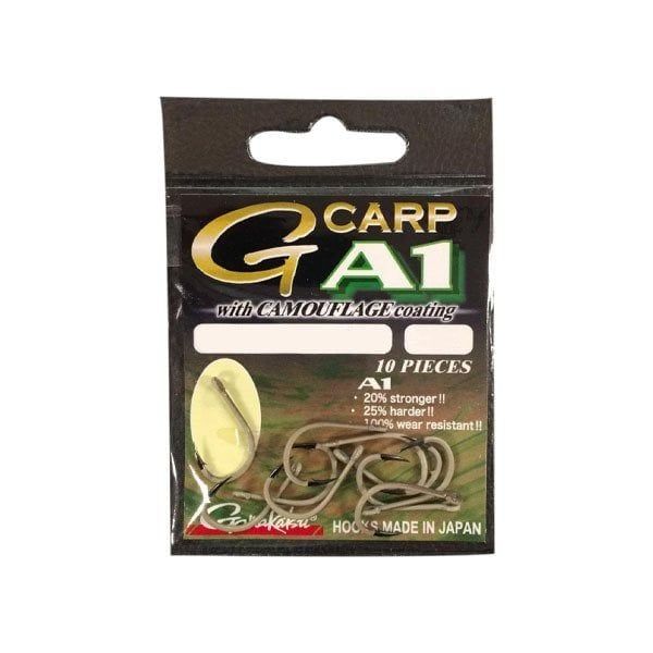 T.GAMAKATSU A1G-Carp C.S. Super No:2 Sazan İğnesi 10 Adet