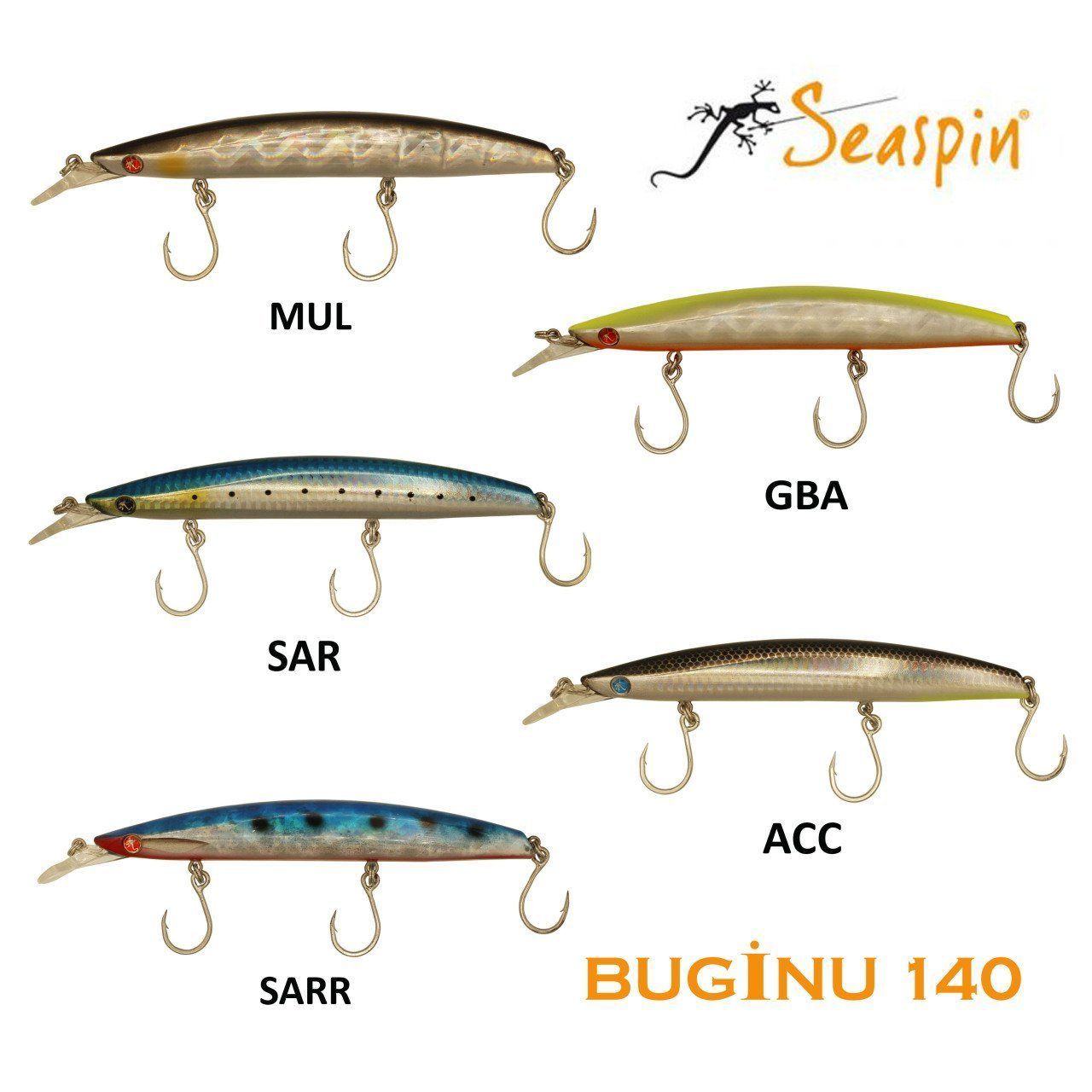 Seaspin Buginu 140mm 28 gr Maket Balık