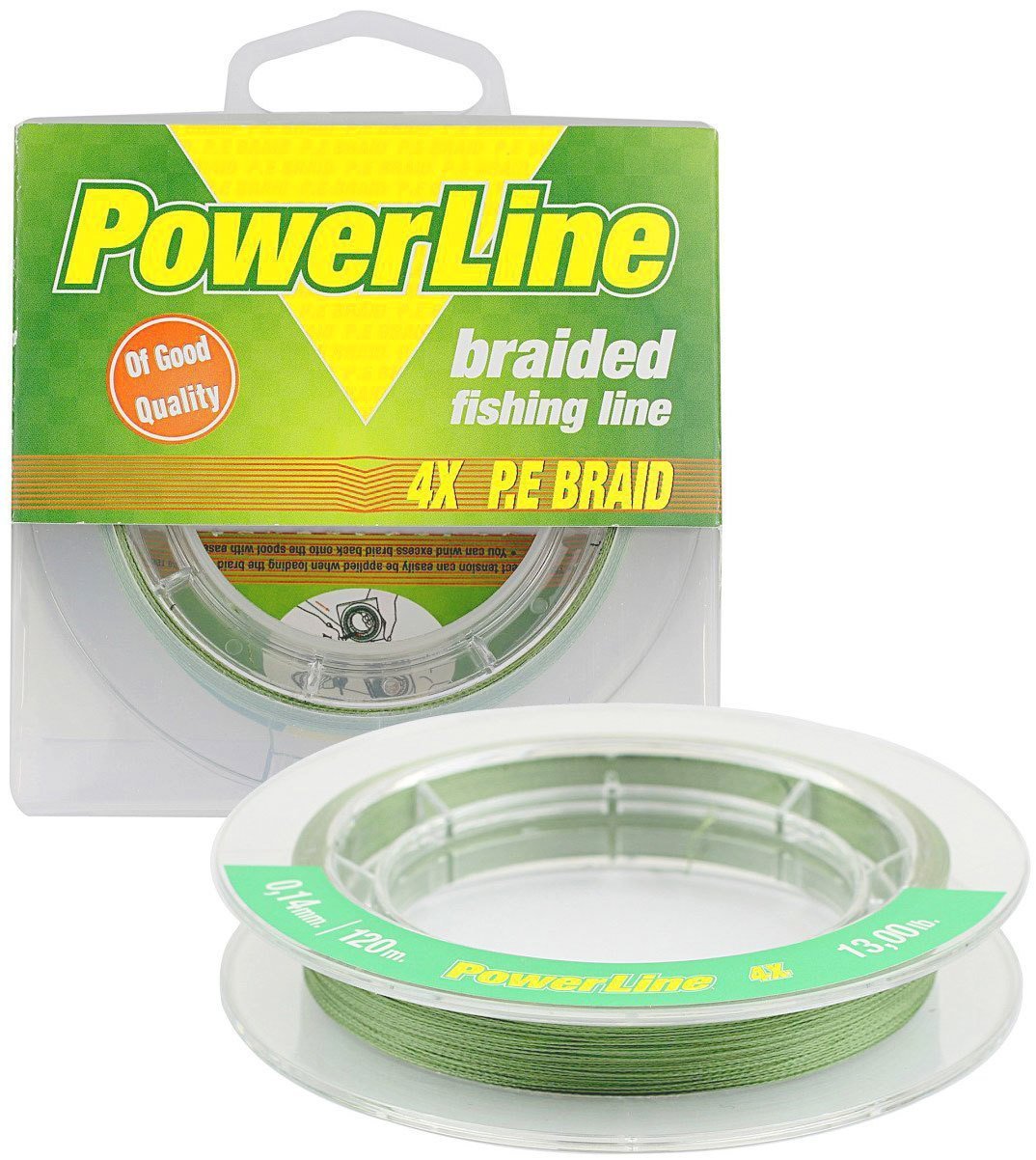 Power Lıne Classıc Braid 4x 250 mt Örgü İp (Yeşil) 0,25 mm
