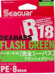 Seaguar Flash Green PE 8 Örgü Spin İp Misina 150mt Açık Yeşil