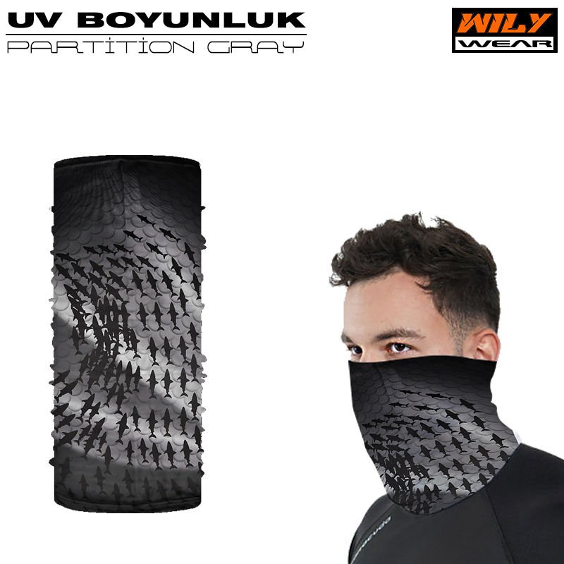 Wily Wear UV Boyunluk Partition Gray