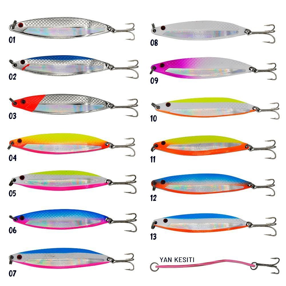 Denizatı Angry 28g Olta Kaşığı 8,7 cm Renk:07