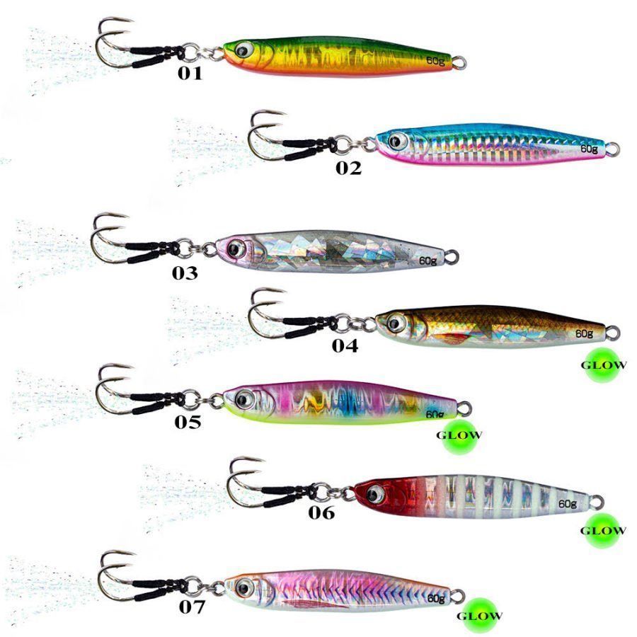 Ryuji Sniper 60gr Jig Yem Standart - 05 GLOW
