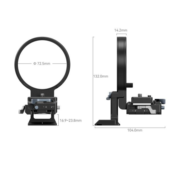 SmallRig 4306 Nikon'a Z Serisi İçin Döndürülebilir Yataydan Dikeye Montaj Plakası Kiti