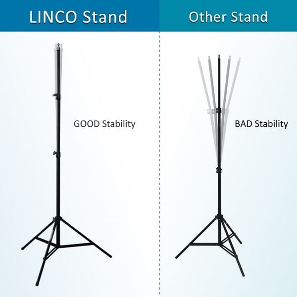 Linco Zenith 8806  2,1m Alüminyum Işık Standı (Maks. Yük 6kg)