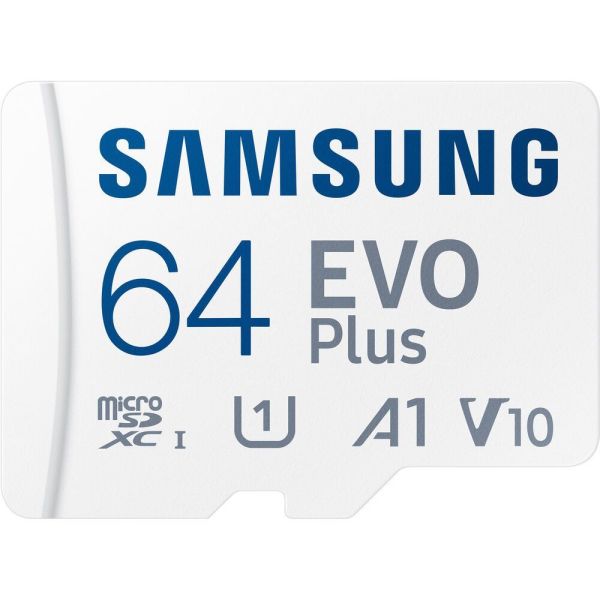 Samsung 64GB EVO Plus UHS-I MicroSDXC Hafıza Kartı