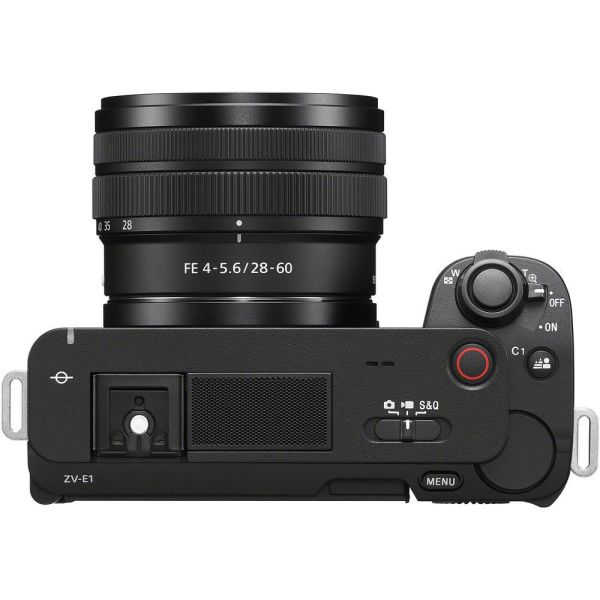 Sony ZV-E1 28-60mm F4-5.6 Lensli Aynasız Fotoğraf Makinesi (Siyah)