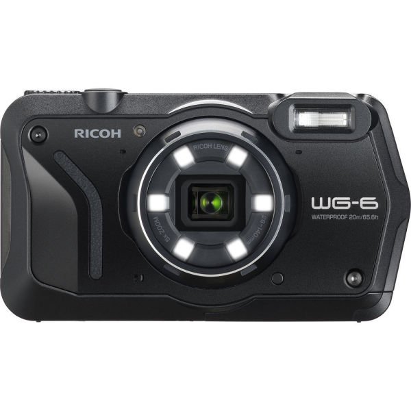 Ricoh WG-6 Dijital Fotoğraf Makinesi (Siyah)