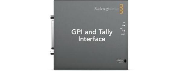 Blackmagic Design GPI and Tally Interface