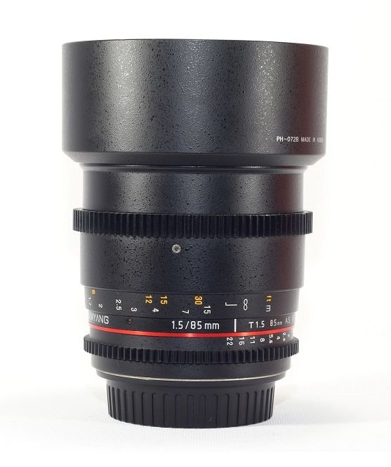 Samyang 85mm f/1.5 / T1.5 Canon için 2.EL Lens