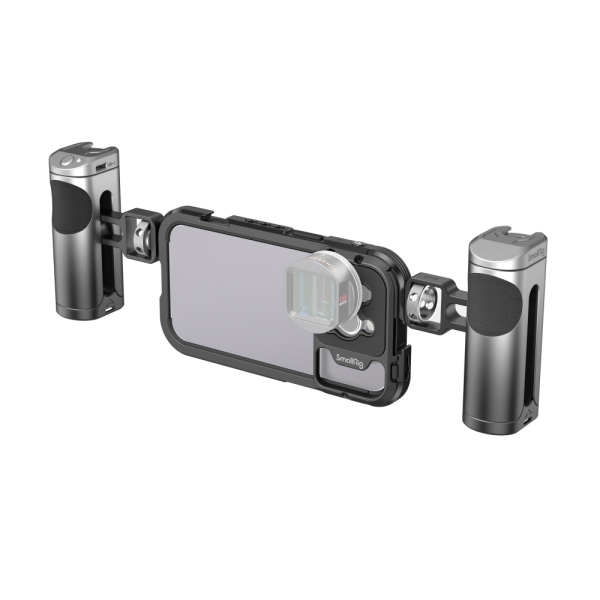 SmallRig 4076 iPhone 14 Pro için Mobil Video Kafes Kiti