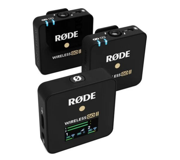 Rode Wireless Go II - 2 Kişilik Kablosuz Yaka Mikrofonu