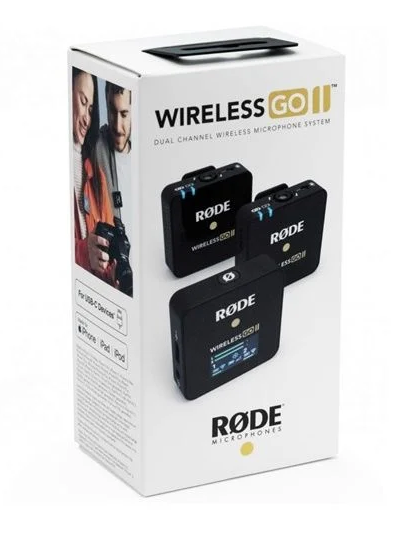 Rode Wireless Go II - 2 Kişilik Kablosuz Yaka Mikrofonu