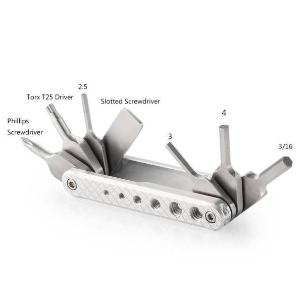 SmallRig AAK2213C Tornavida ve Anahtarlı Katlanır Alet Seti