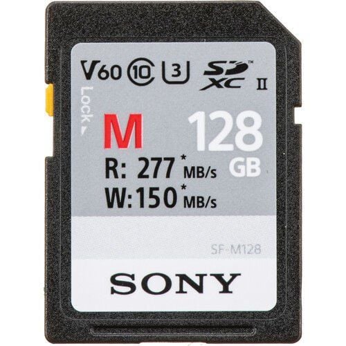 Sony 128 GB SF-M UHS-II SDXC Hafıza Kartı