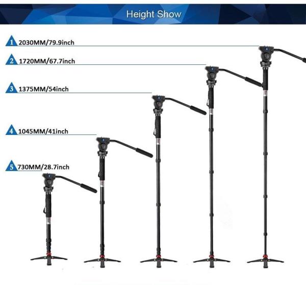 Digipod A-3205VH Video Monopod