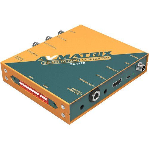 AVMatrix SC1120 3G-SDI to HDMI& AV Scaling Converter