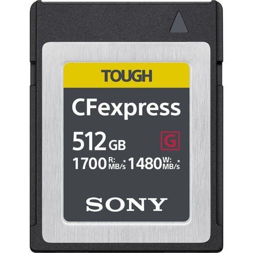 Sony CEB-G512 512GB CFexpress Type B 1700/1480 Mb/s