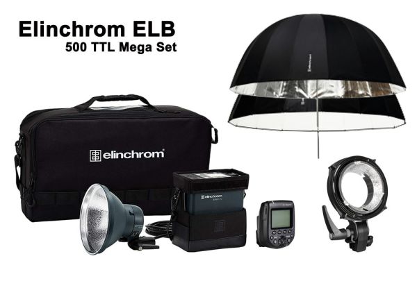 Elinchrom ELB 500 TTL Mega Set