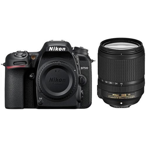 Nikon D7500 + 18-140mm F3.5-5.6 G ED VR Kit (Karfo Garantili)