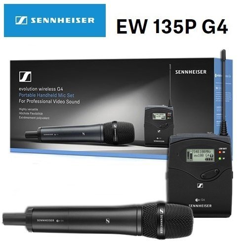 Sennheiser EW 135P G4 Kamera Tipi Kablosuz El Mikrofonu