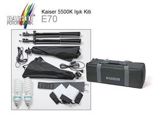 Kaiser Studiolight E70 Taşınabilir Gün Işığı Seti (3167)