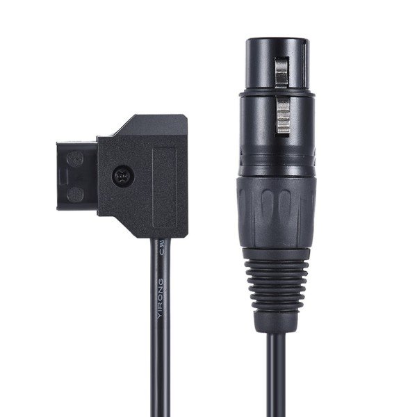 Andoer D4261 D-Tap Erkek - XLR 4-Pin Dişi Adaptör Güç Kaynağı Kablosu