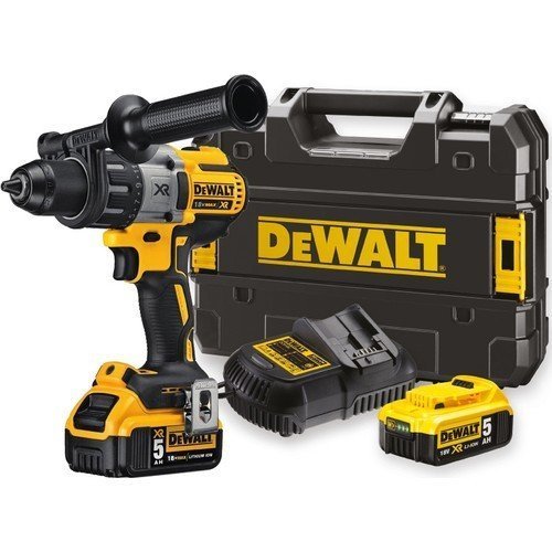 Dewalt DCD996P2 18Volt/5.0Ah Li-ion Çift Akülü Kömürsüz Profesyonel Darbeli Matkap