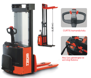 Biglift 1600 kg Tam Akülü İstif Makinası RM-CG1646