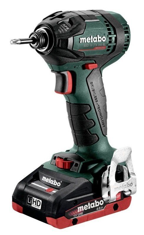 Metabo SSD 18 LTX 200 BL / 4.0 Akülü Vidalama