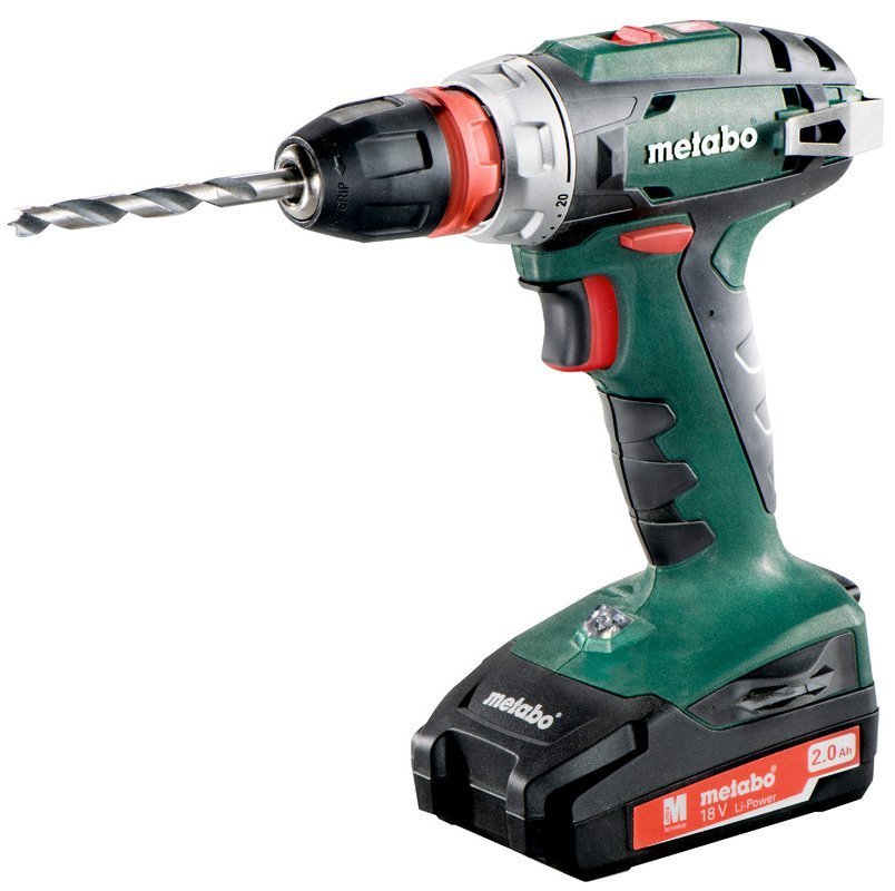 Metabo BS 18 Quick 18V 2.0Ah Akülü Matkap